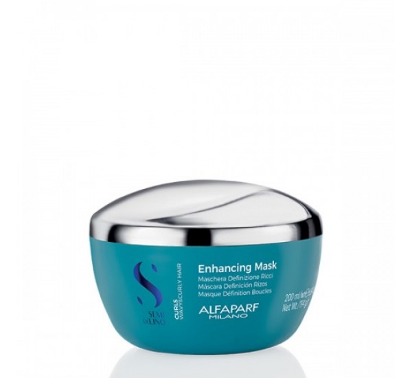 ПОДХРАНВАЩА МАСКА ЗА КЪДРАВА И ВЪЛНИСТА КОСА ALFAPARF SEMI DI LINO CURLS ENHANCING MASK 200ML